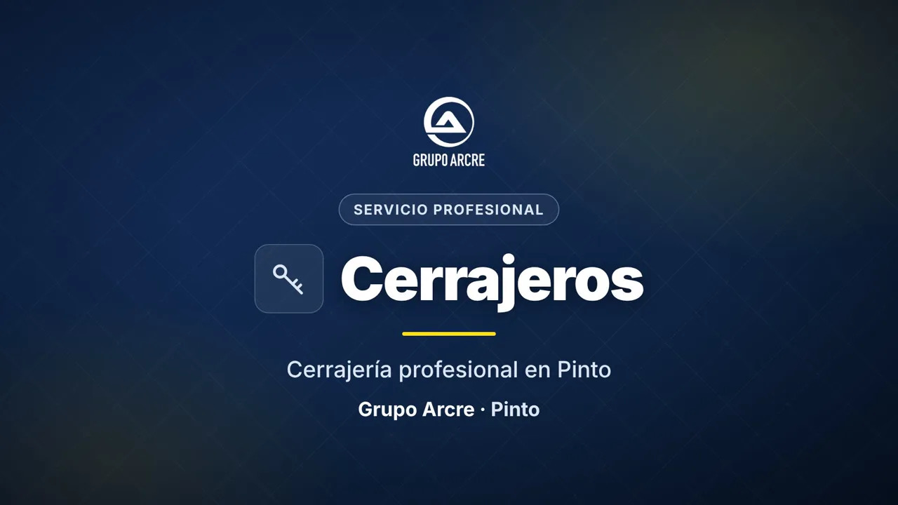 Cerrajería profesional en Pinto