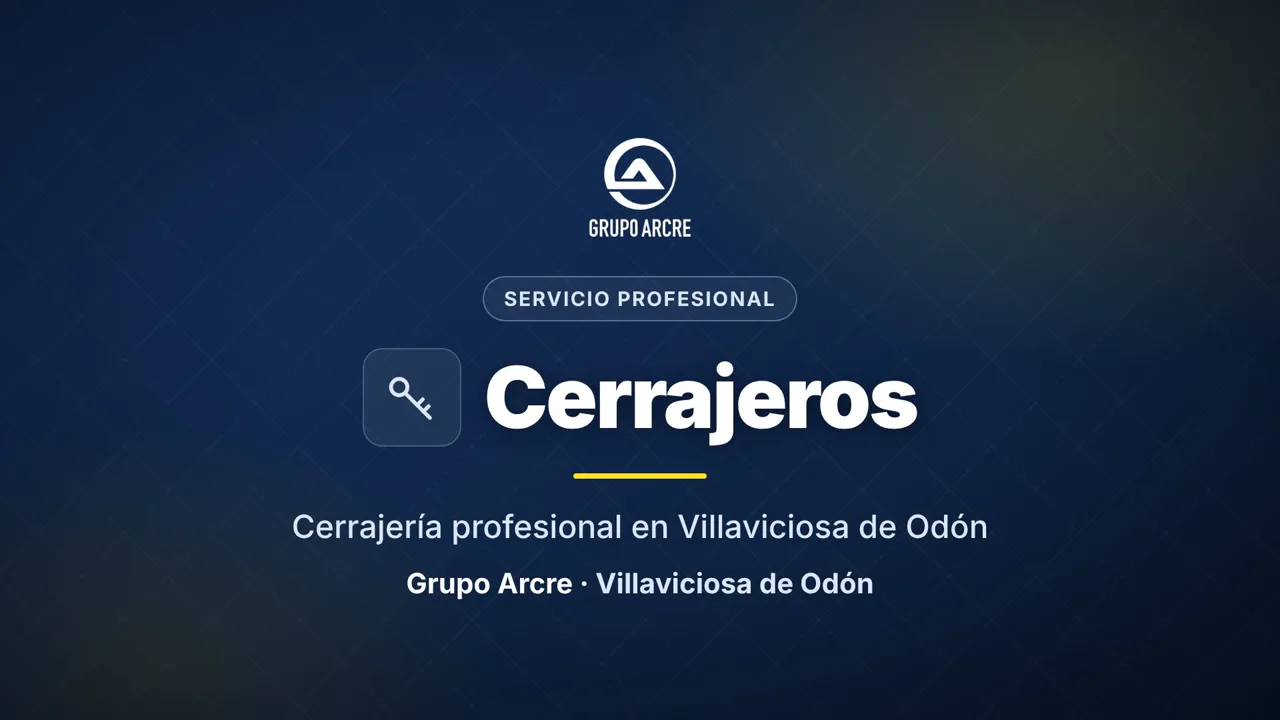 Cerrajería profesional en Villaviciosa de Odón