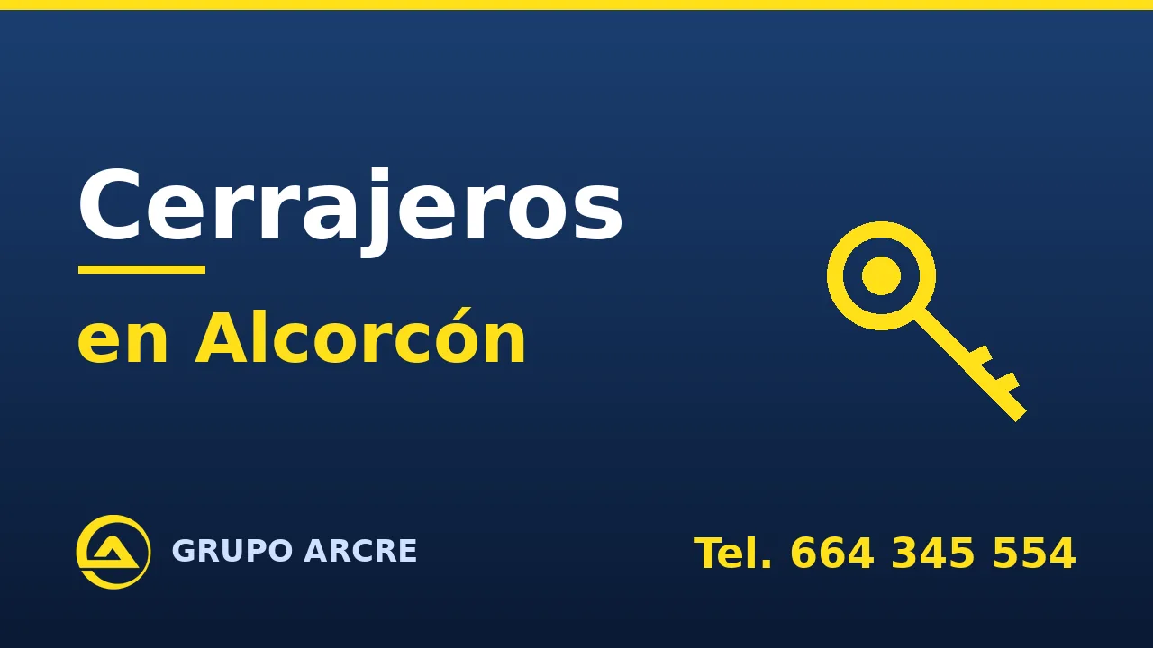 Cerrajería profesional en Alcorcón